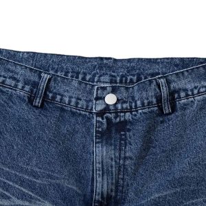 Concert Outfit Washed  Print Straight Jeans