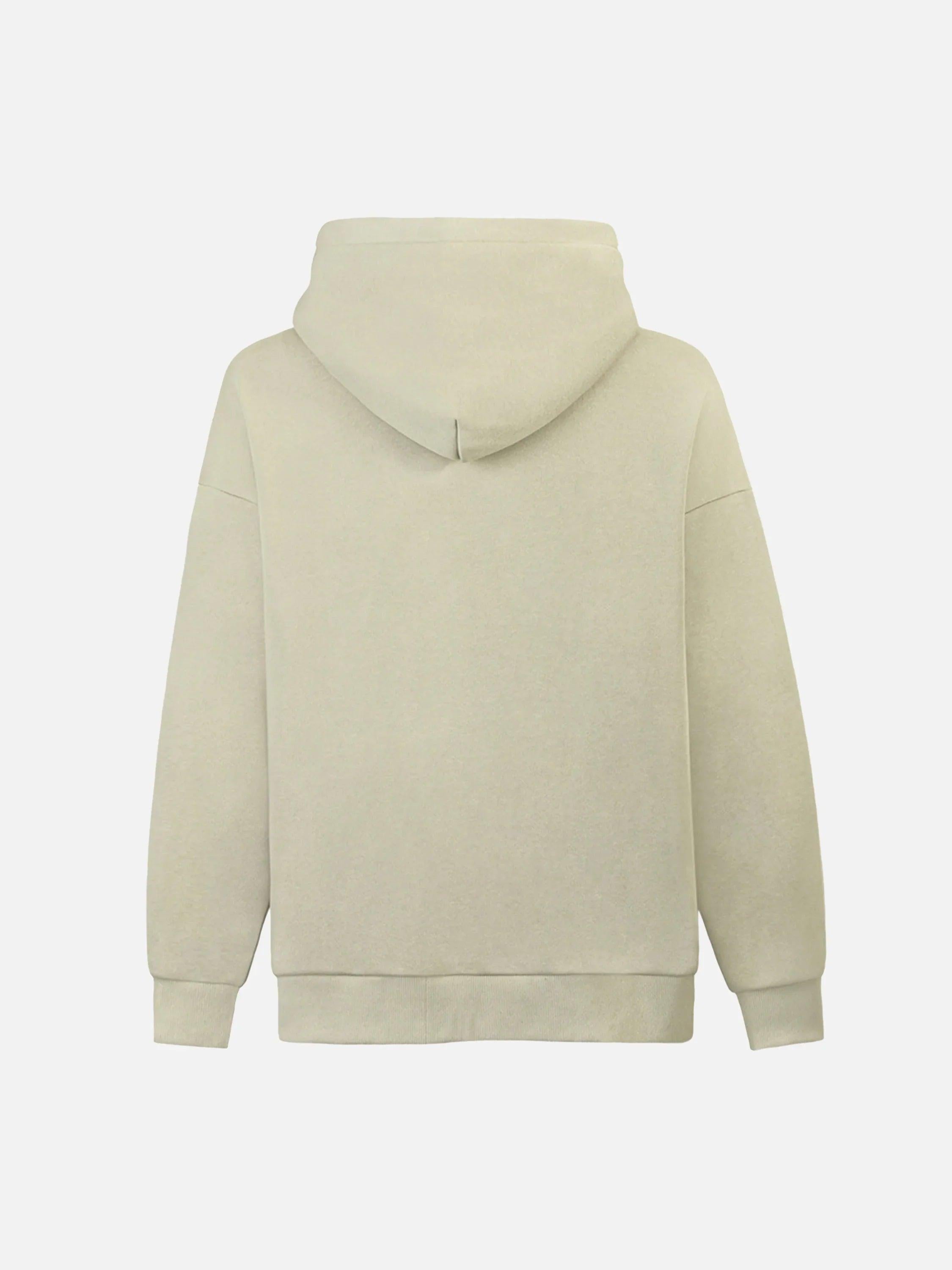 Concert Outfit Withered Branch Print Hoodie