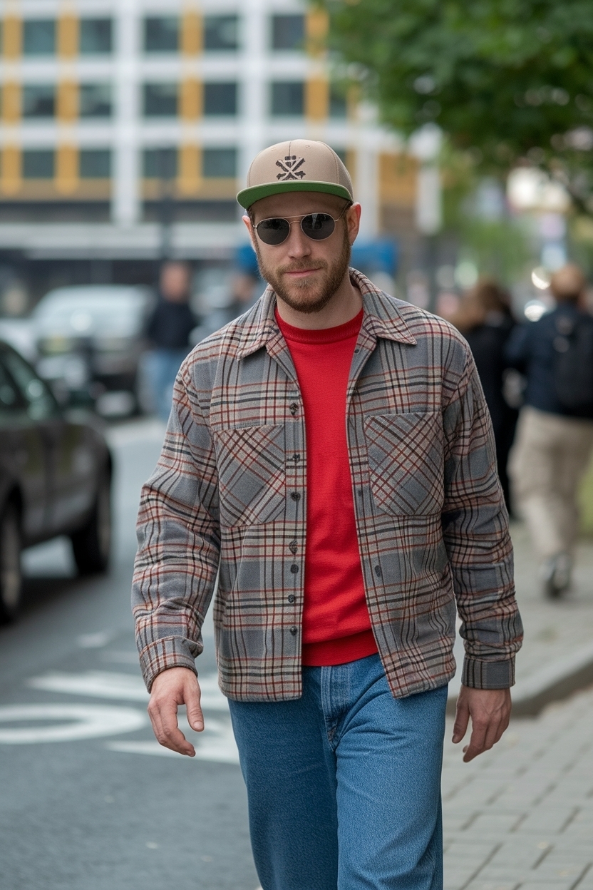 5. Nostalgic 1990s Fashion 90s Style Men Trends outfit idea