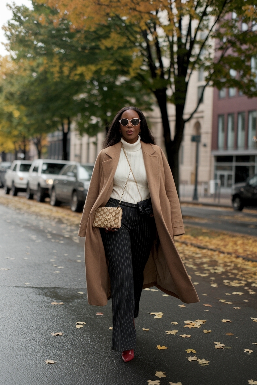 90s Fall Fashion Black Women: Key Trends to Embrace outfit idea