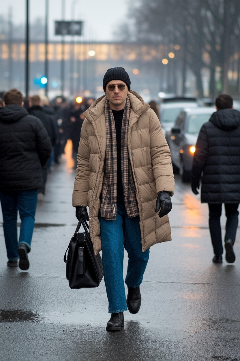 90s Fashion Men Winter: Elevate Your Wardrobe This Season outfit idea