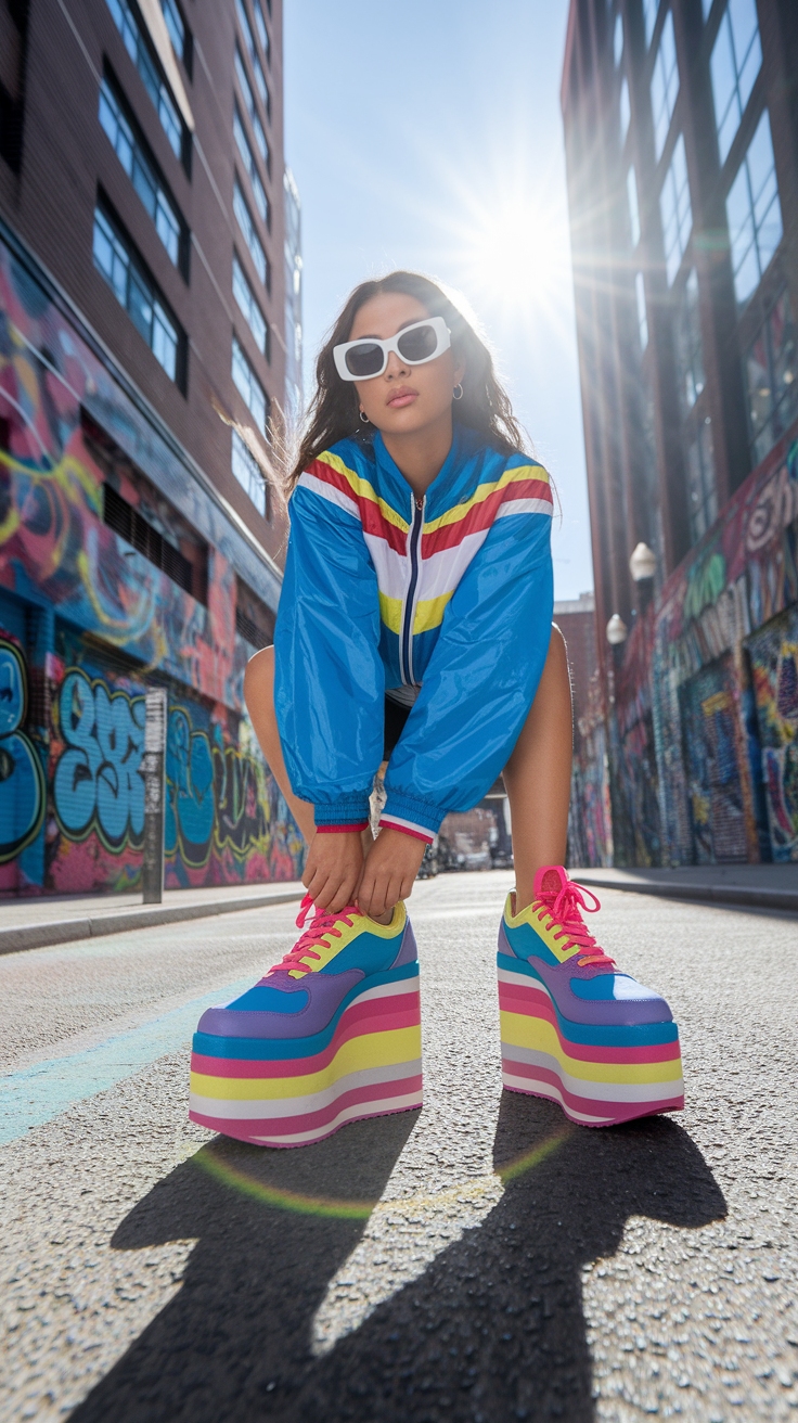 90s Platform Shoes: Elevate Your Footwear Game outfit idea