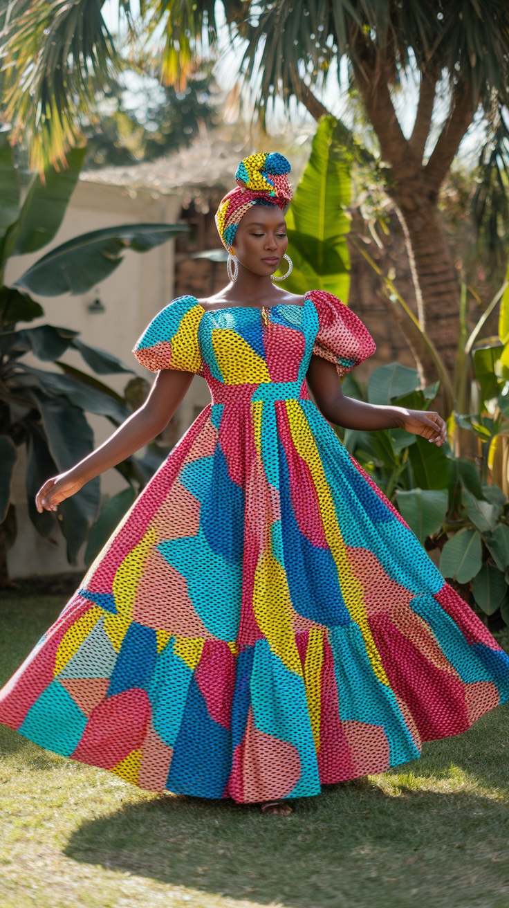 African Maxi Dresses Classy: Elevate Your Wardrobe outfit idea