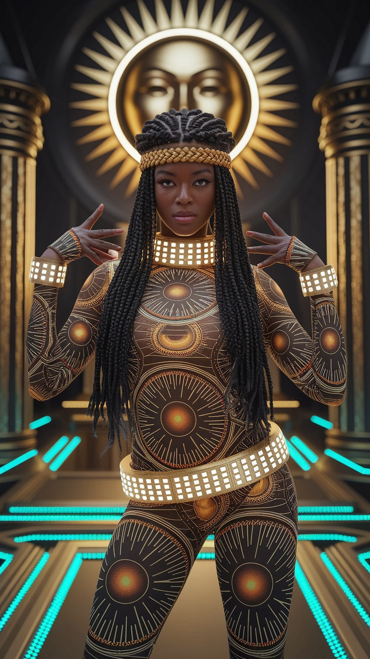 Afro Futuristic Fashion: A Bold New Era outfit idea