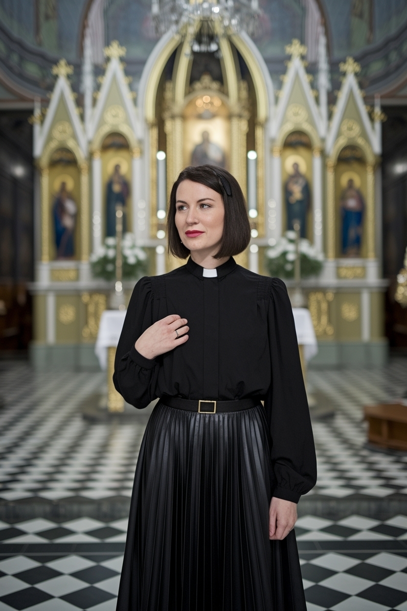 All Black Outfit for Church Women: Style Tips and Ideas outfit idea