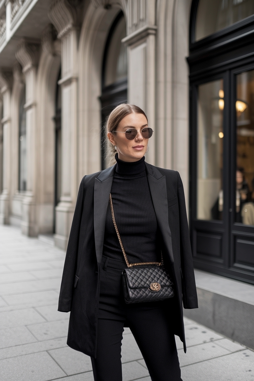Chic All Black Outfits for Women for Any Occasion outfit idea