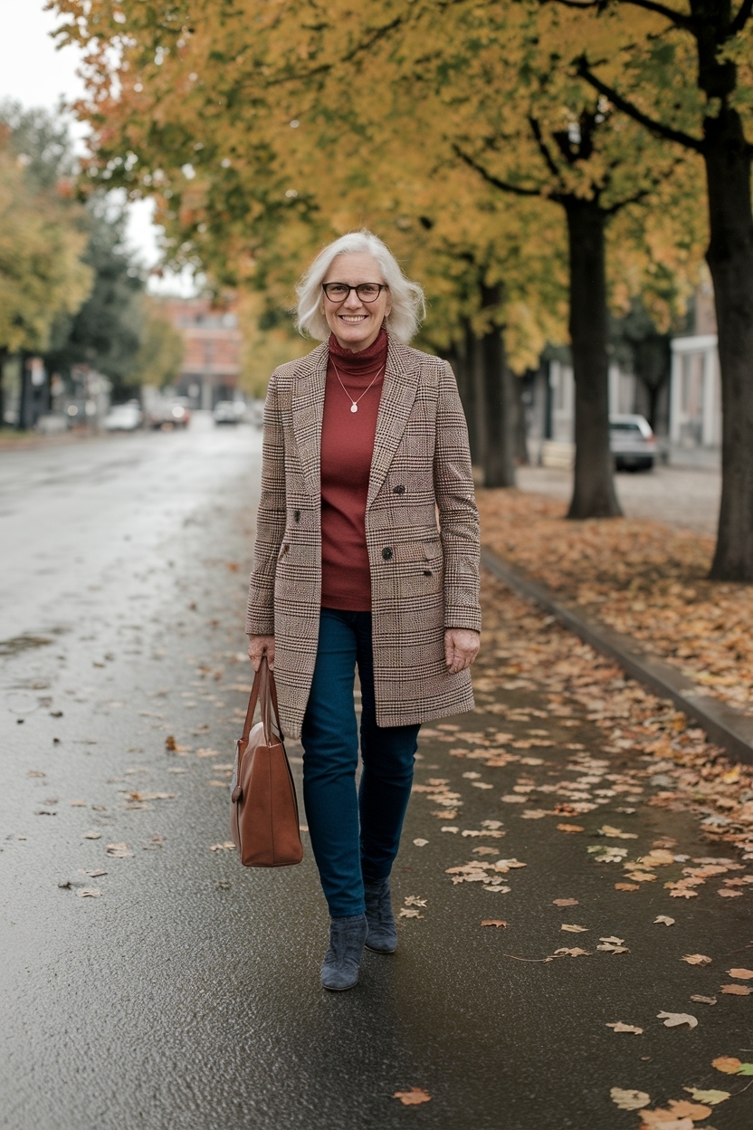 Elegant Autumn Outfits Women Over 60 for a Fashionable Look outfit idea