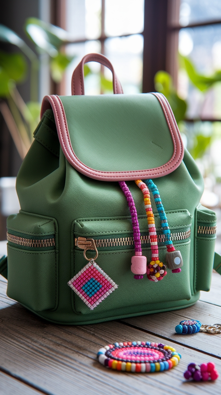 Backpack Charms DIY Zipper Pulls: Craft Your Own outfit idea