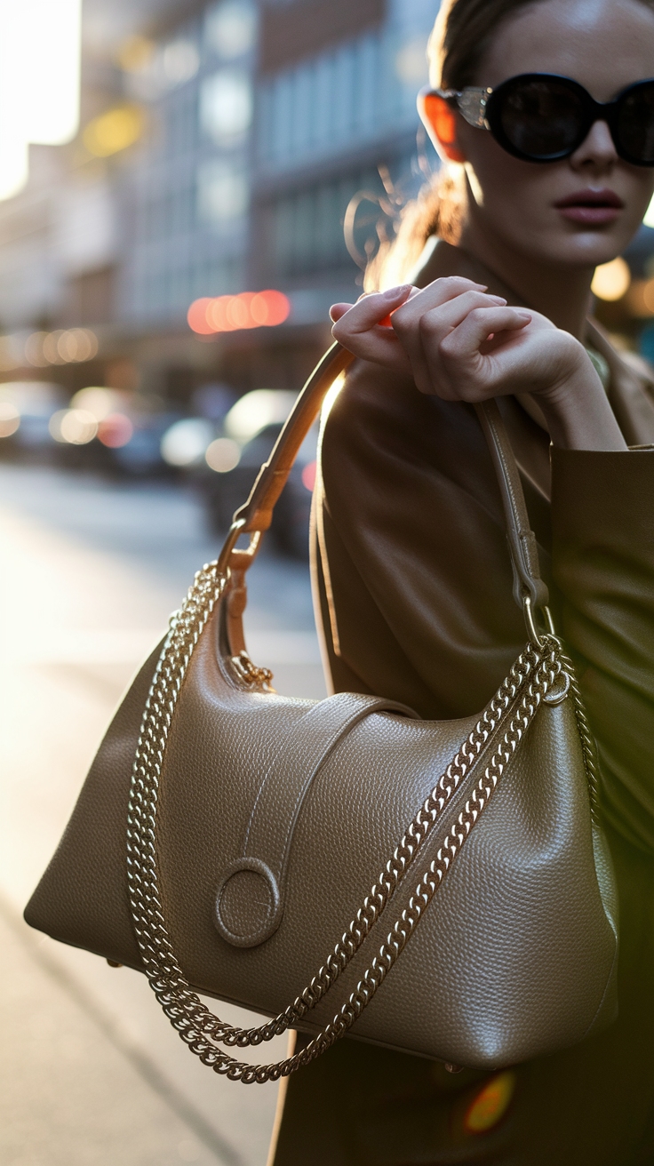 Bag Chains Accessories: Bold Statements for Your Bags outfit idea
