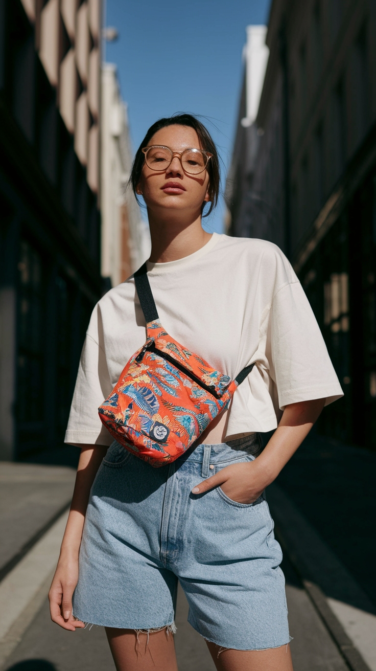 Why You Need a Baggu Mini Shoulder Bag This Season outfit idea