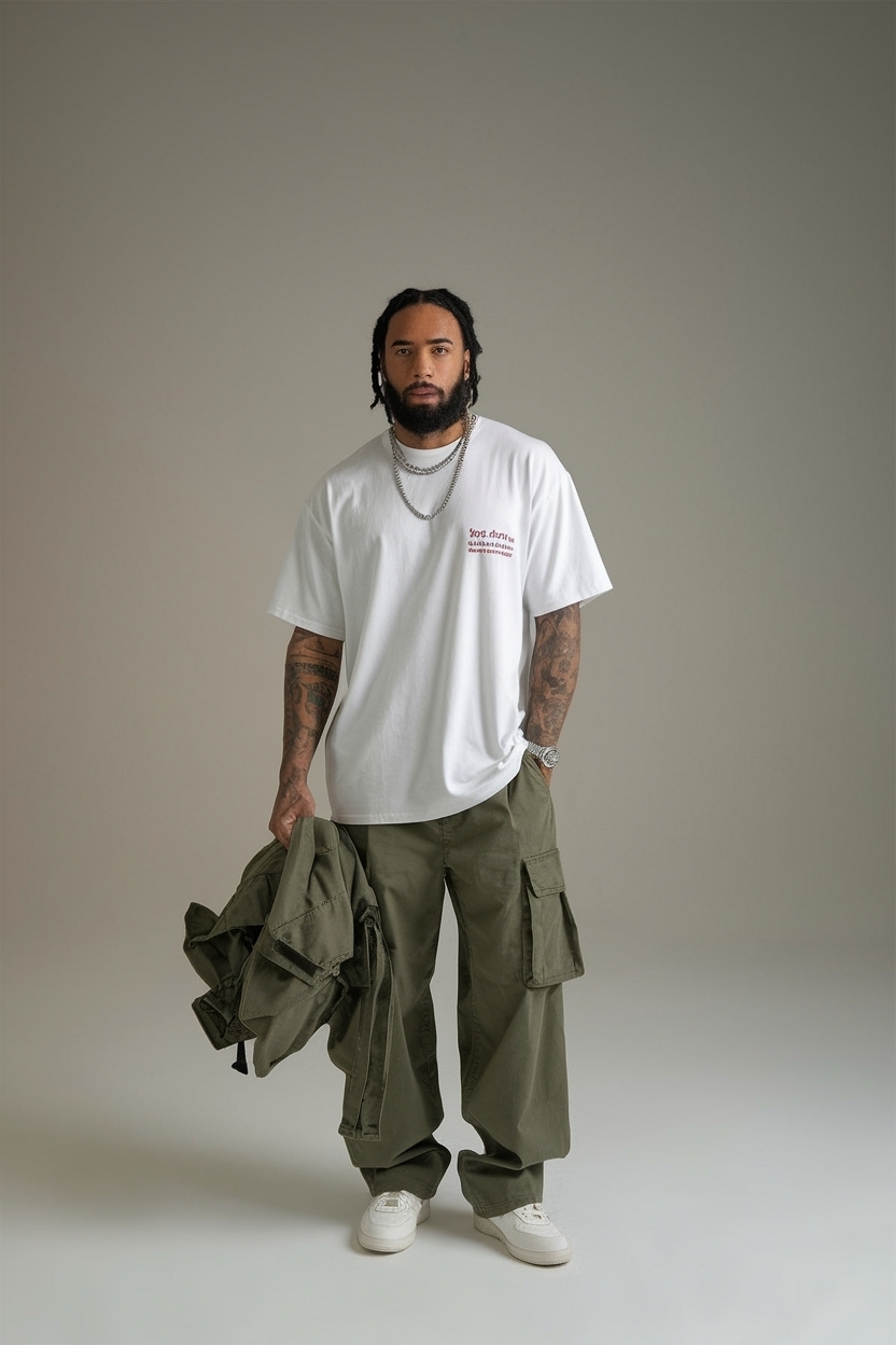 Baggy Cargo Pants Outfit Men: A Trendy Look Guide outfit idea