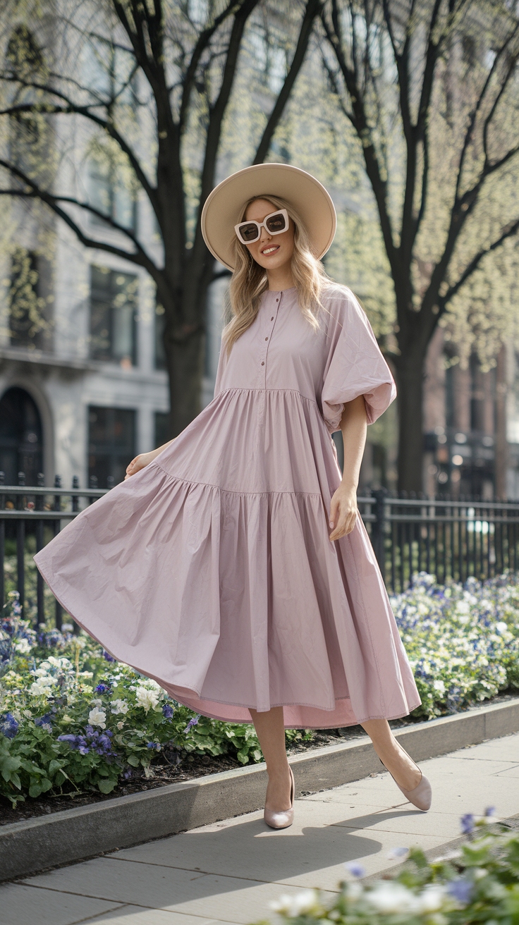 Baggy Dress to Impress: Comfort Meets Chic Style outfit idea