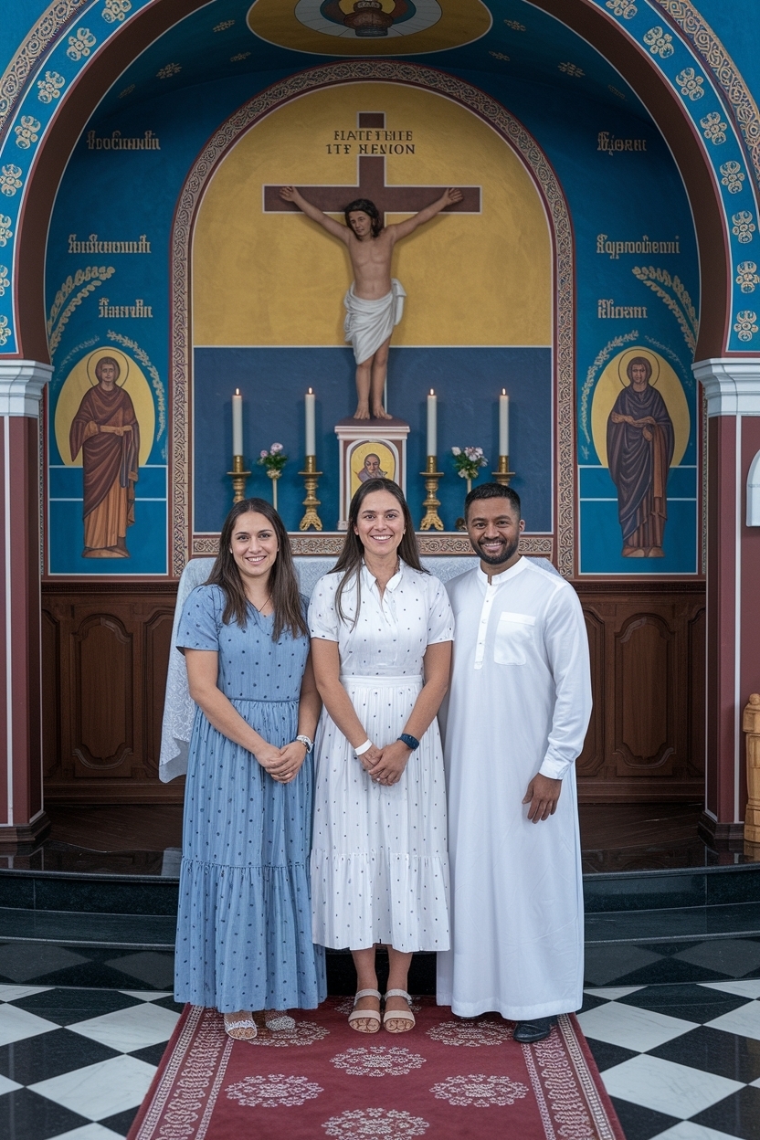 Baptism Outfit Women Church Kerala: Traditional Meets Modern outfit idea