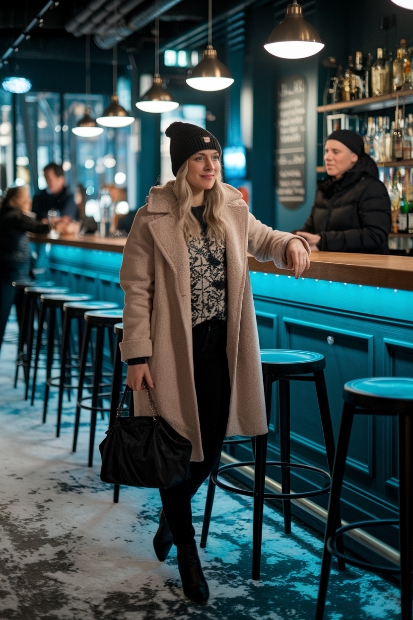 Bar Hopping Outfit Night Winter: Style Tips to Shine outfit idea