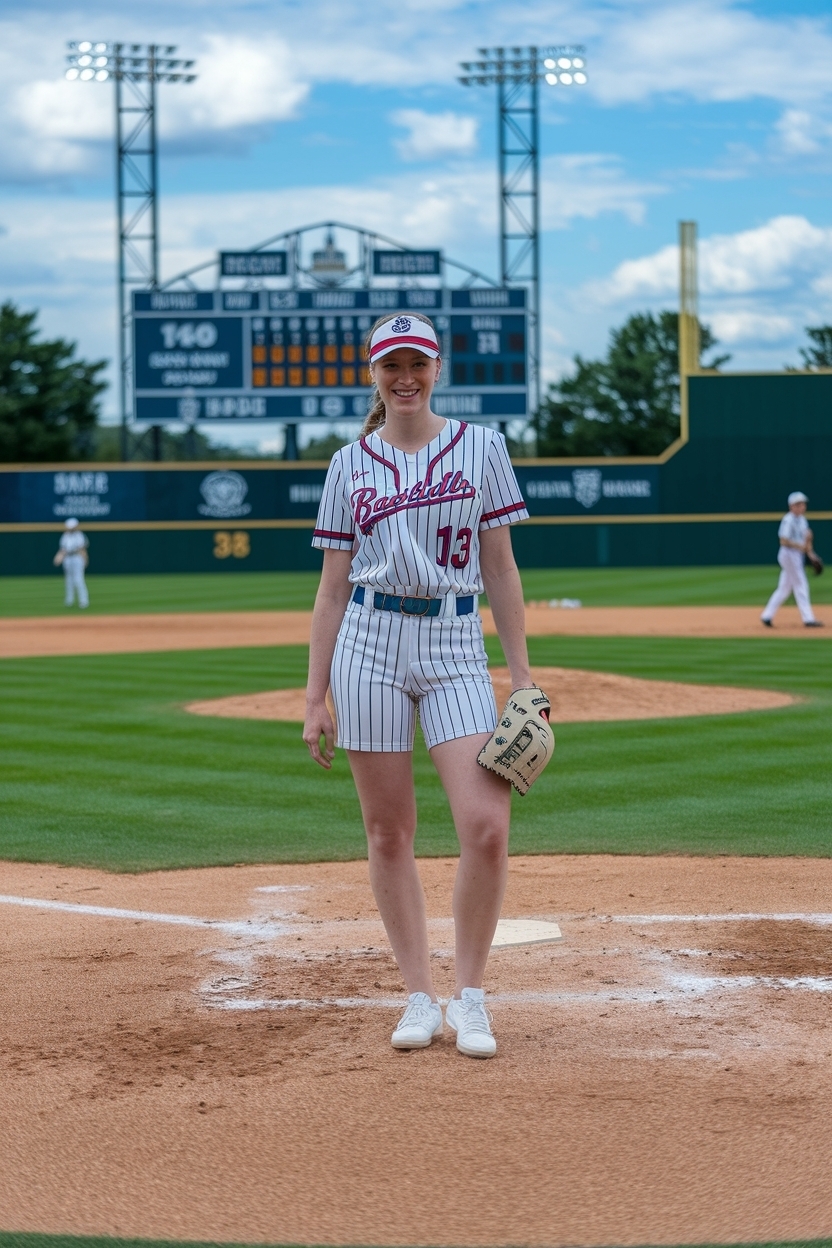 Baseball Game Outfit Women Summer: Fun and Fashionable outfit idea
