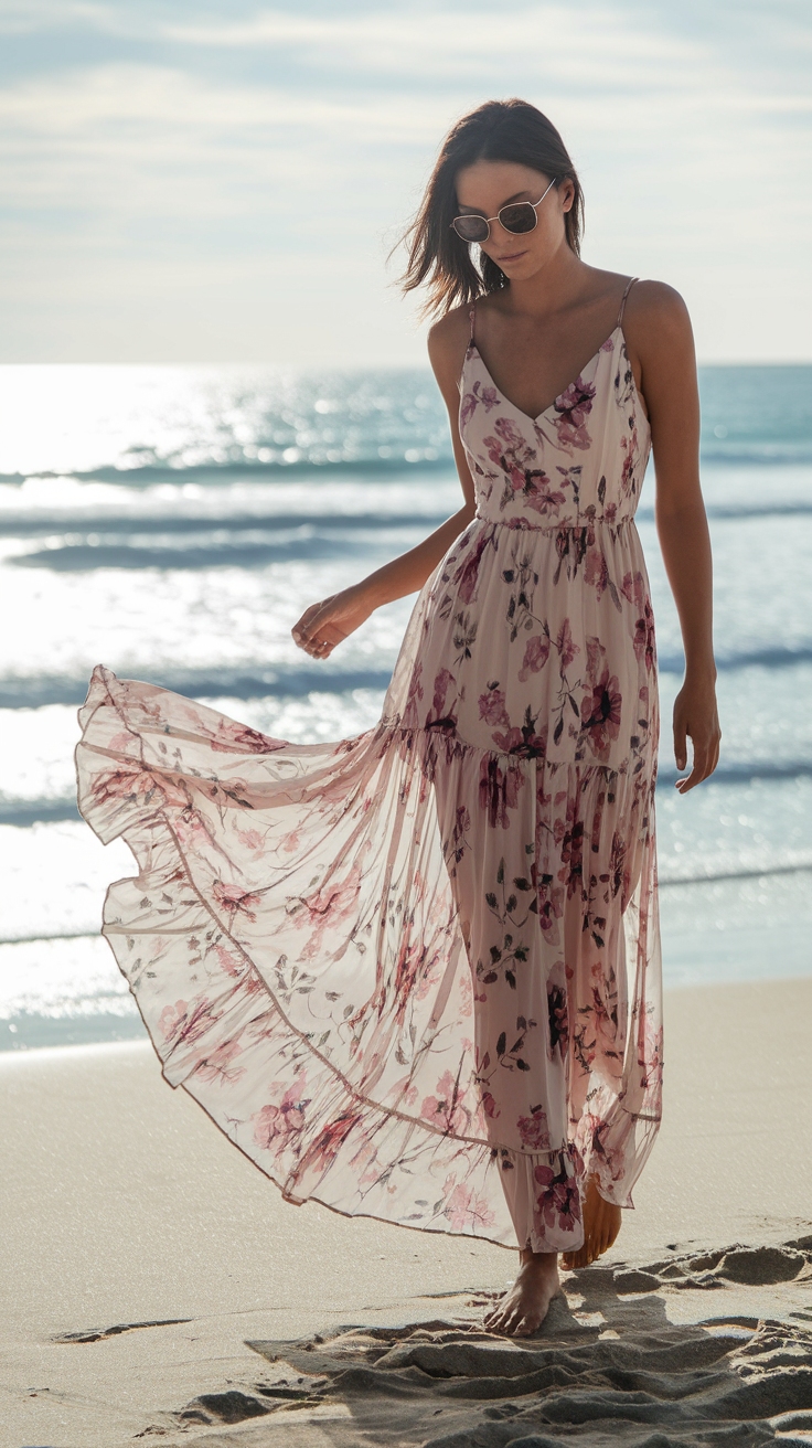 The Best Maxi Dresses to Pair with Your Accessories outfit idea