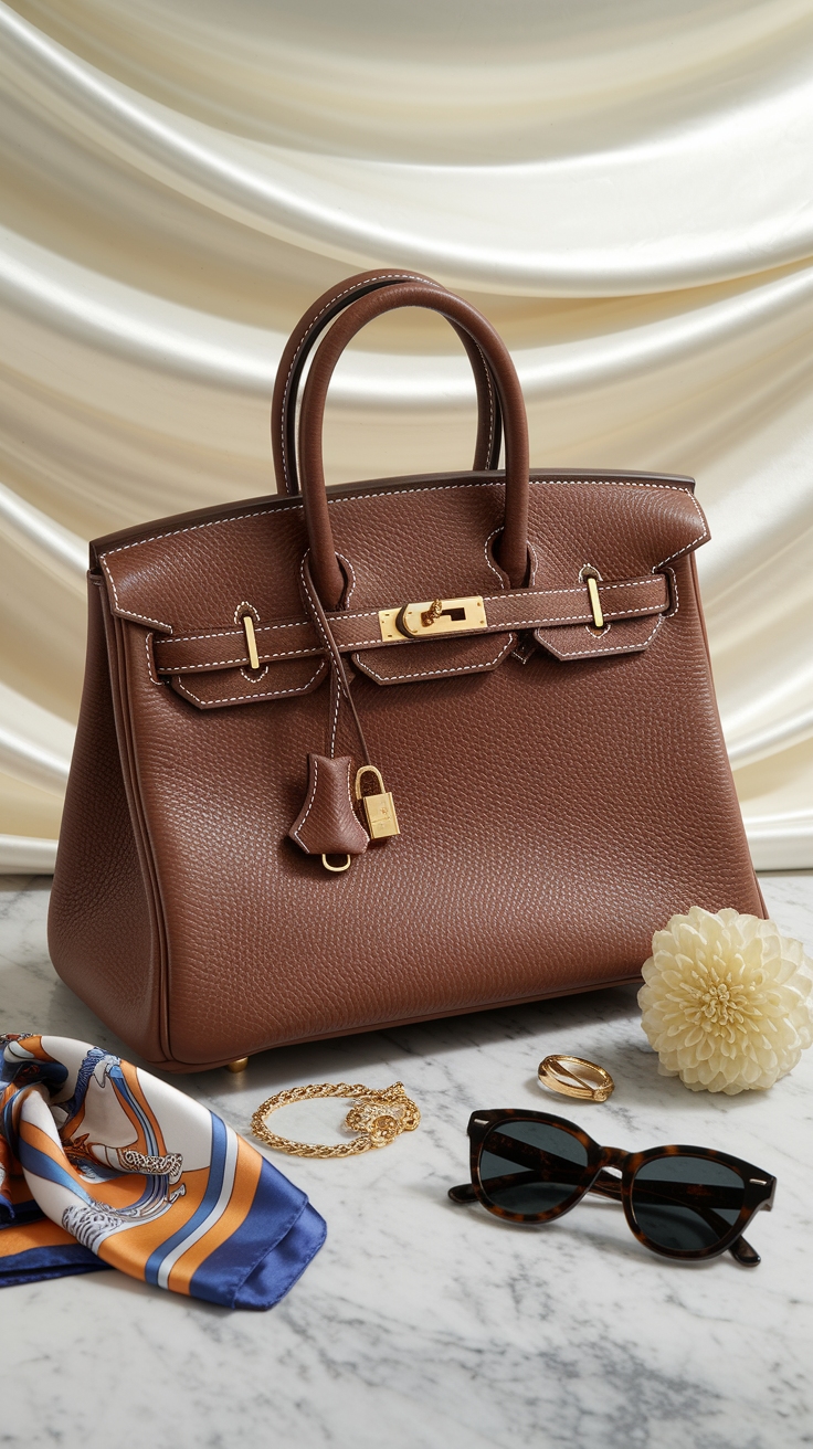 Essential Birkin Bag Accessories for the Fashion-Forward outfit idea