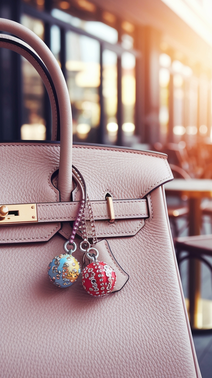 Birkin Bag Charms: The Perfect Accessory for Luxury Bags outfit idea