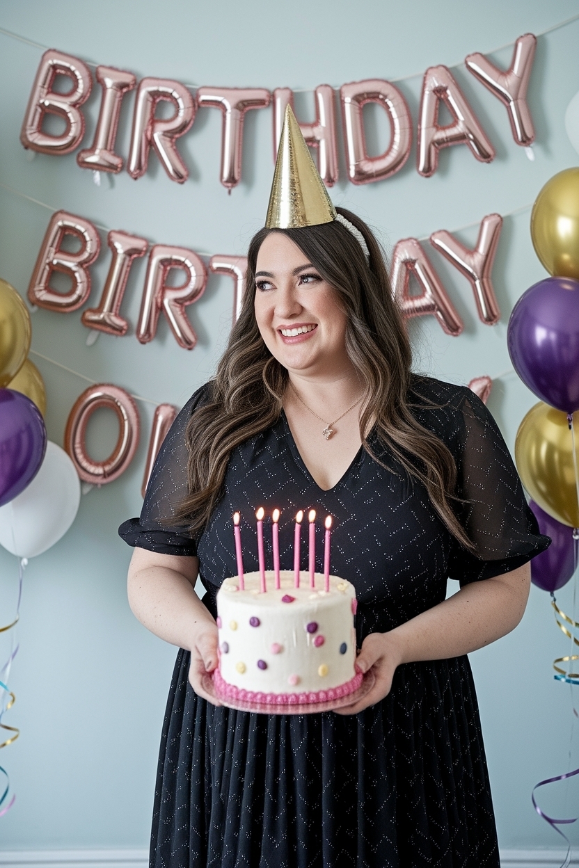Stylish Birthday Outfit for Plus Size Women Ideas outfit idea