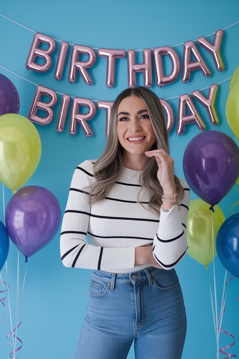 Birthday Shoot Outfit Ideas for Women to Capture Perfect Moments outfit idea