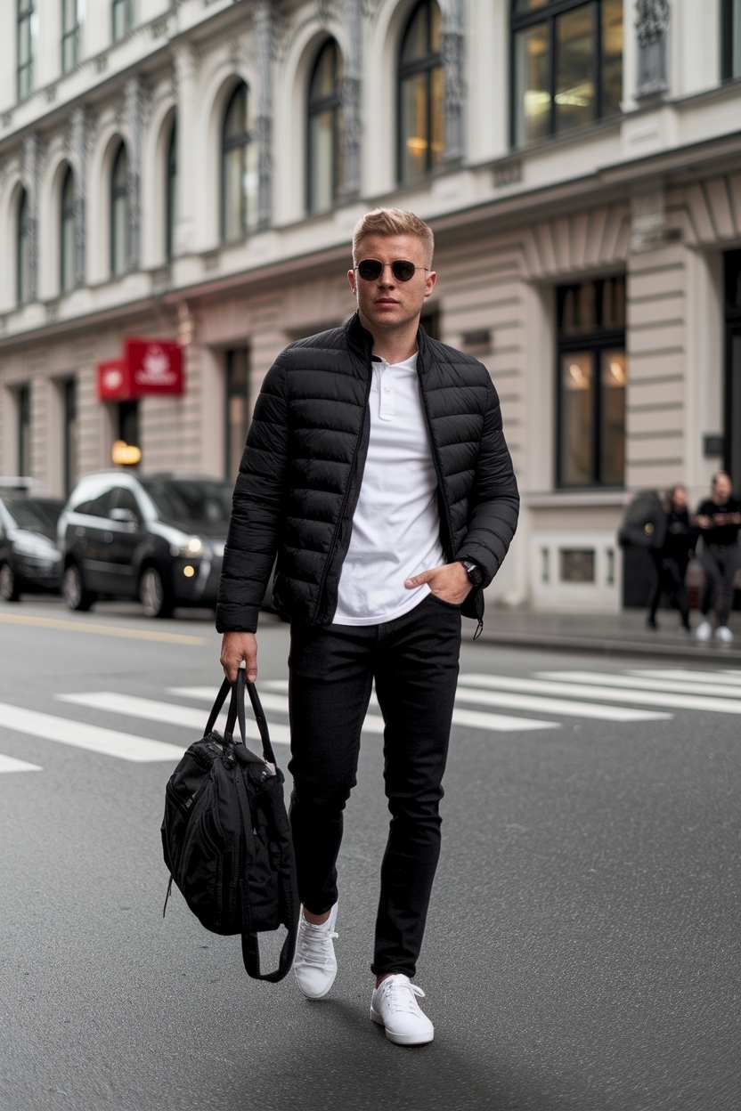 Black Jeans Outfit Mens Casual: Versatile Everyday Styles outfit idea