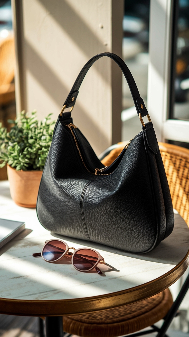 Finding the Perfect Black Shoulder Bag for Any Occasion outfit idea