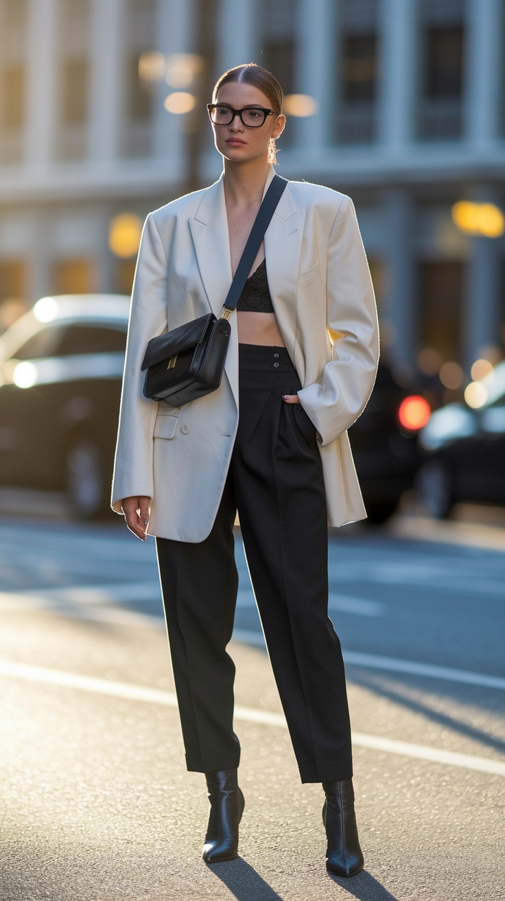 Black Shoulder Bag Outfit: Versatile and Chic outfit idea