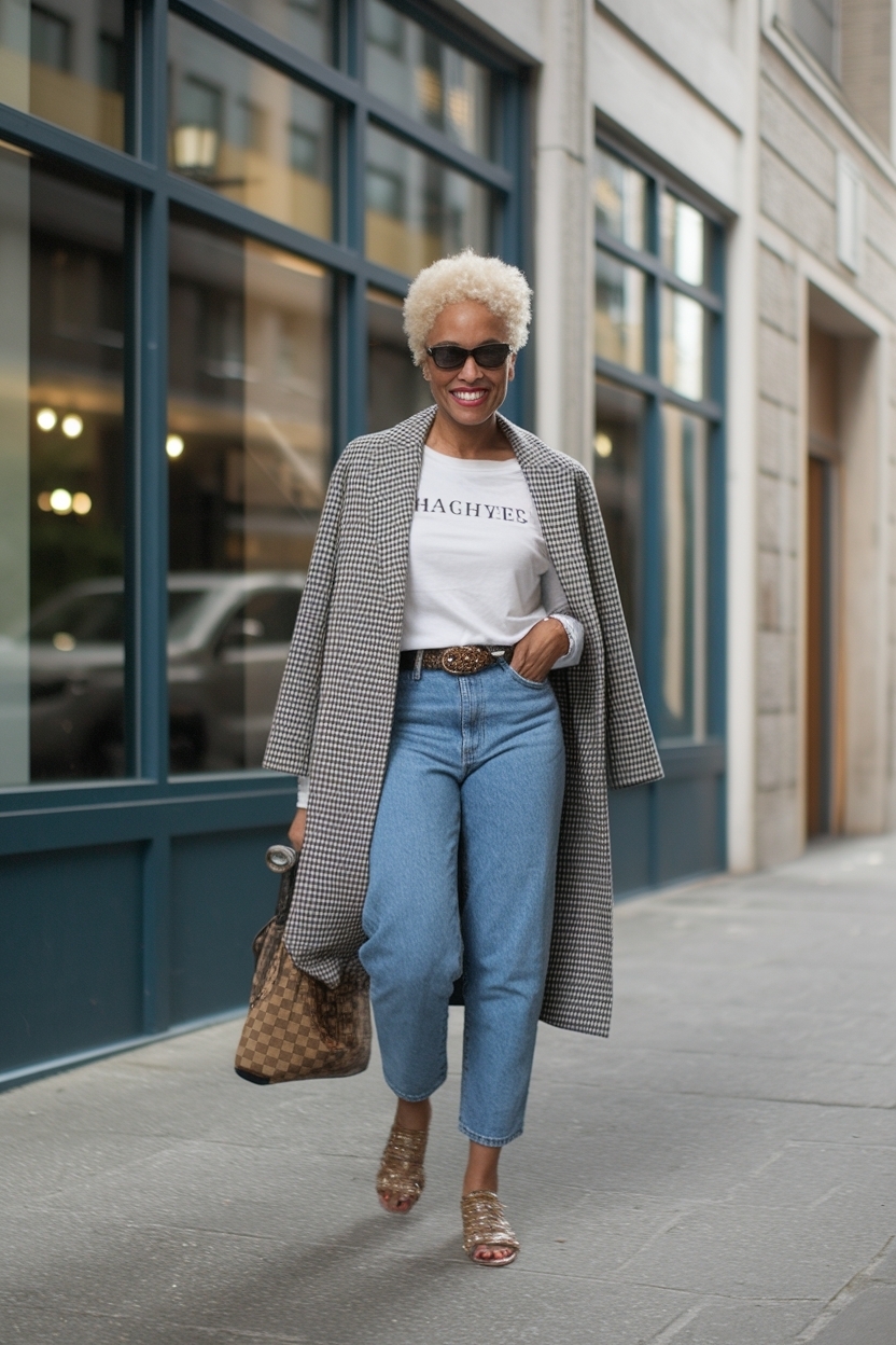 Black Women Over 40 Fashion Casual Outfits to Try Now outfit idea