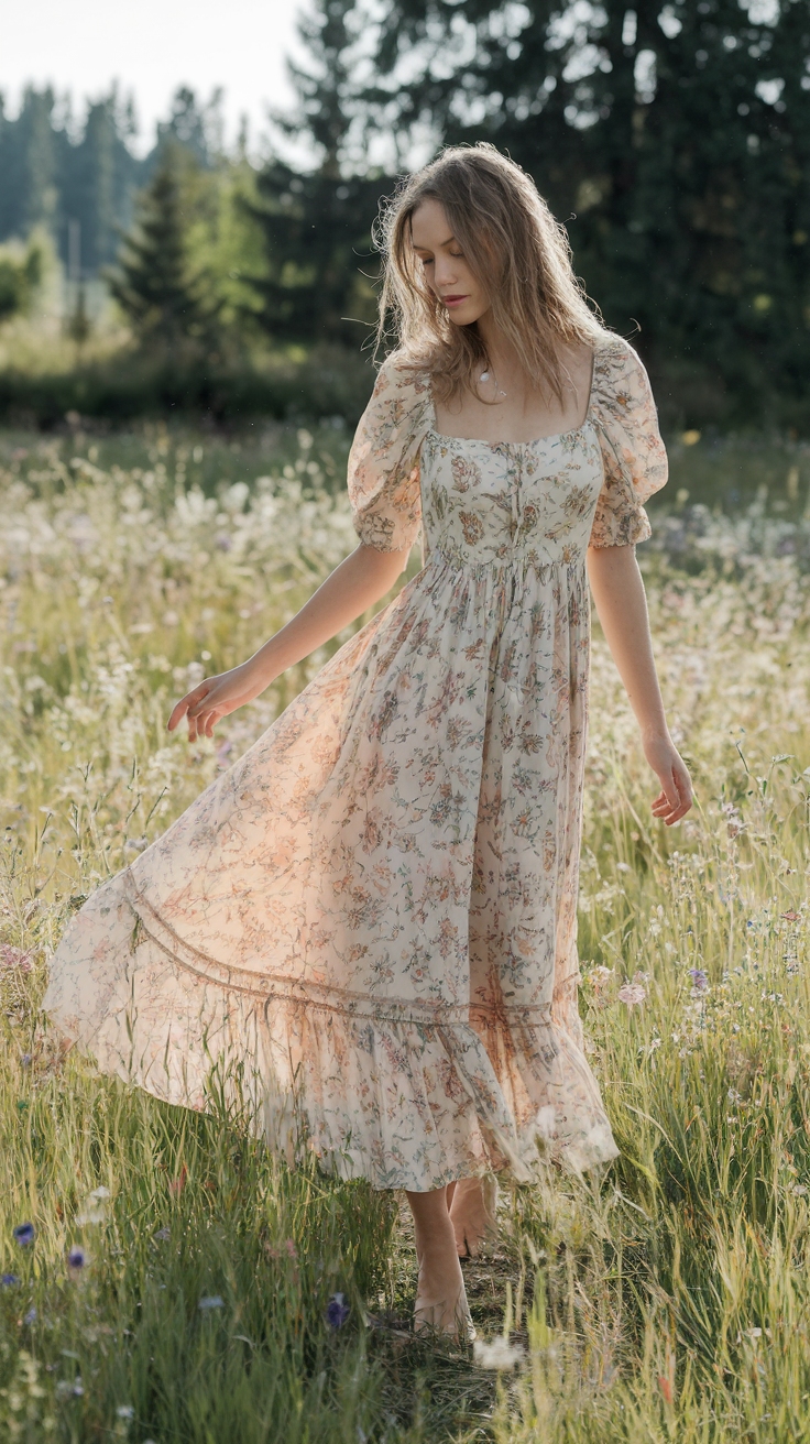 Boho Floral Maxi Dress: Perfect for Any Occasion outfit idea