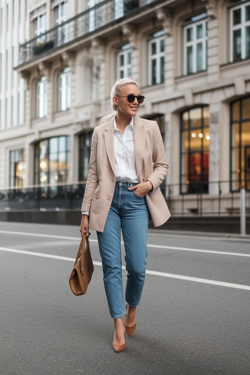 Business Casual Jeans Outfits for Work: Style Guide outfit idea