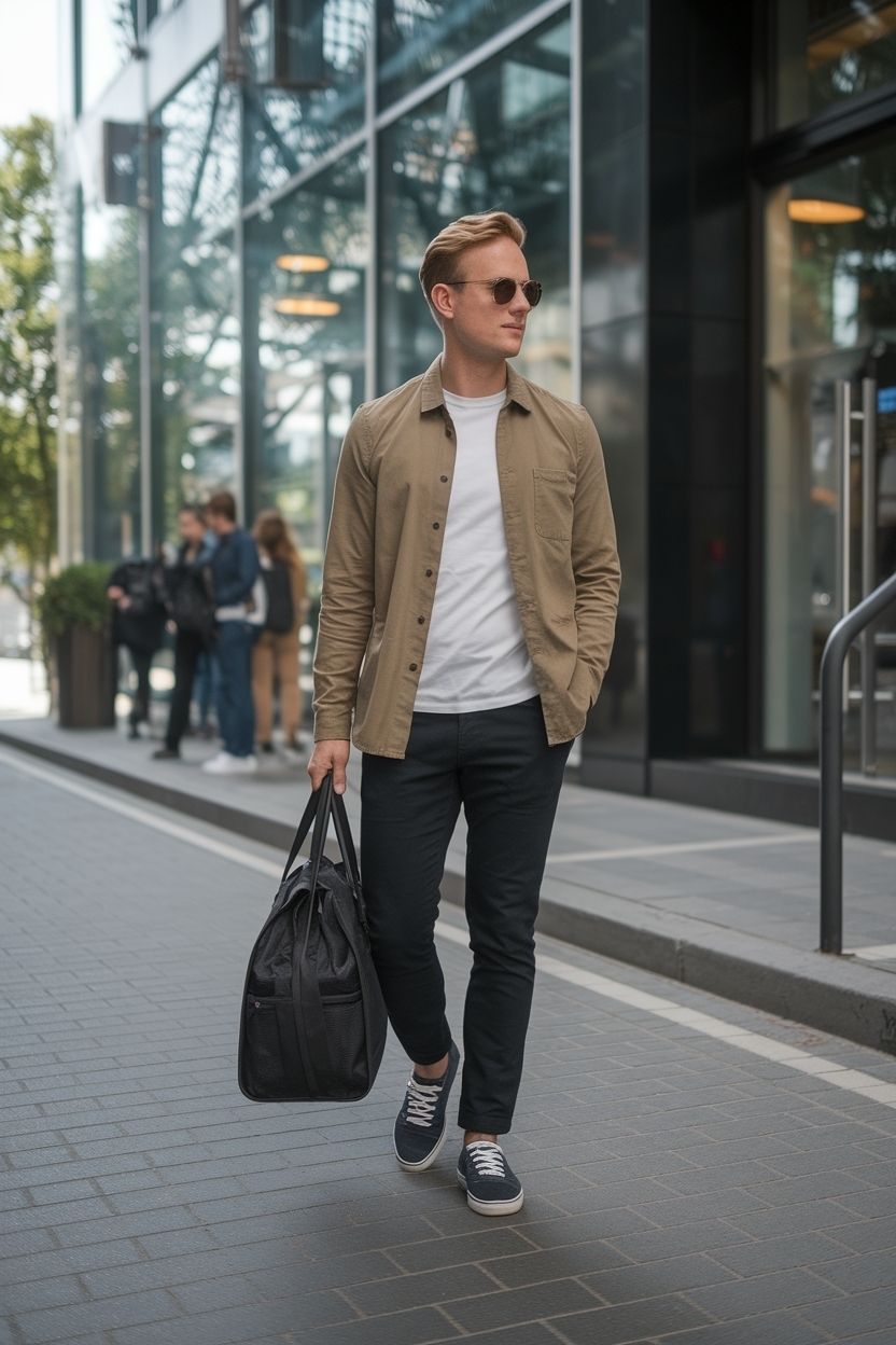 Business Casual Outfits with Sneakers for Comfort outfit idea