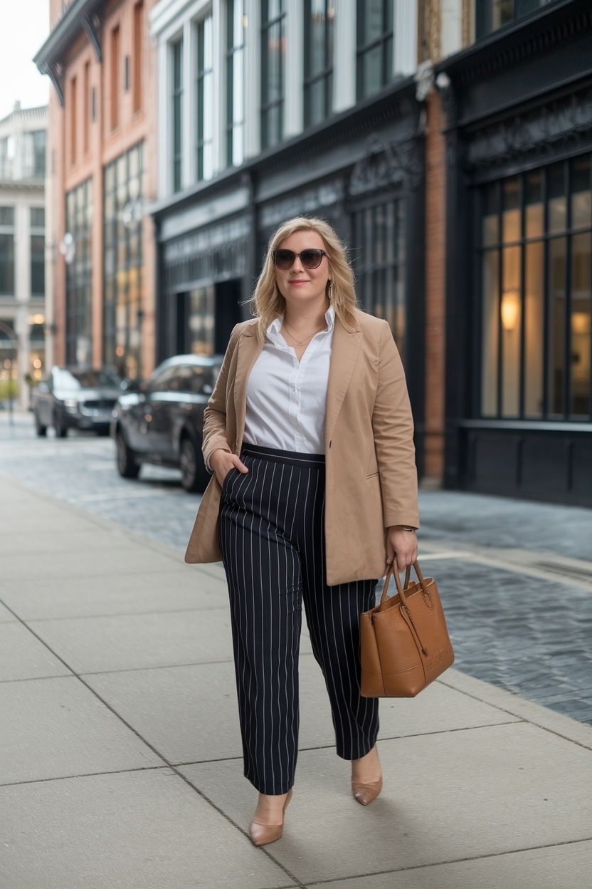 Stylish Business Casual Plus Size Outfits for Every Occasion outfit idea