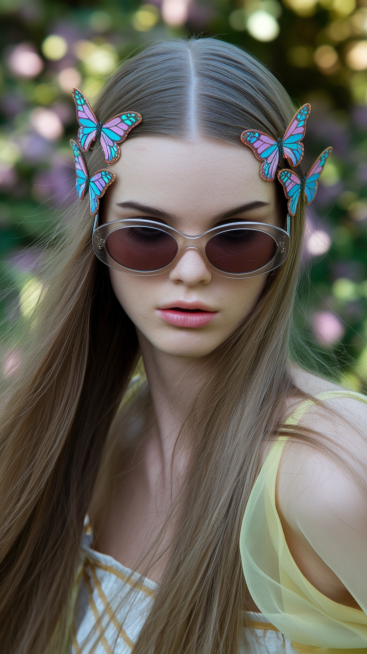 Trendy Butterfly Hair Clips to Elevate Your Style outfit idea