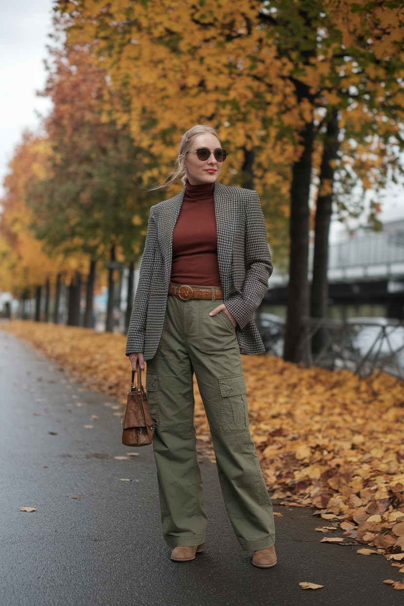 Cargo Pants Autumn Outfit: Effortless Style for the Season outfit idea