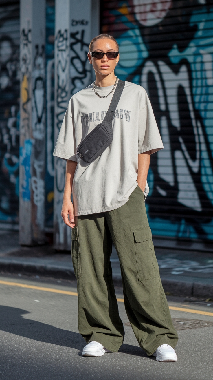 Versatile Cargo Pants for Your Spring Wardrobe outfit idea