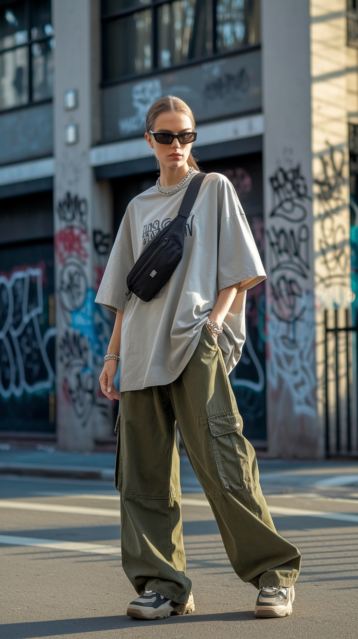 Chic Cargo Pants Outfit Combinations to Explore outfit idea