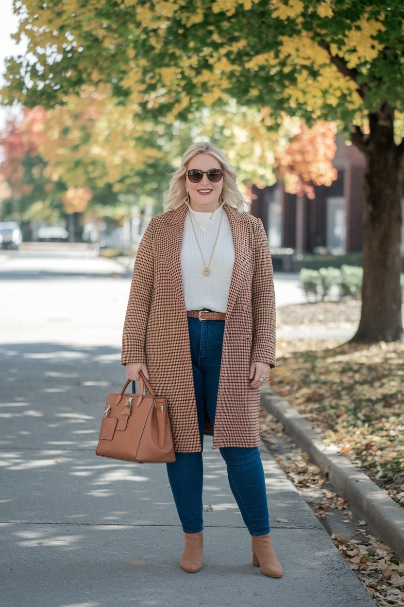 Casual Fall Outfits for Plus Size Women: Flattering Options outfit idea