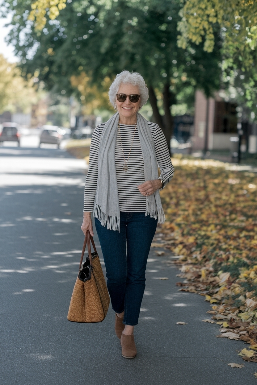 Casual Fall Outfits for Women Over 70: Timeless Styles outfit idea