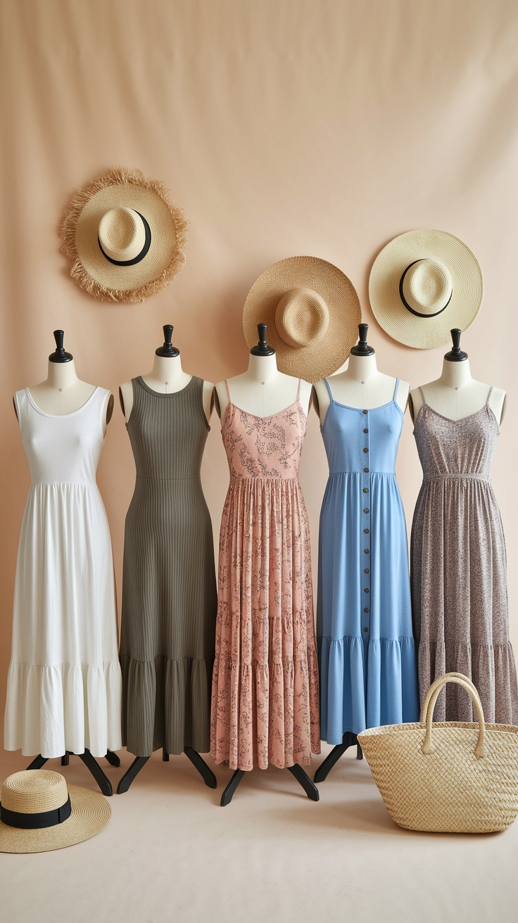 Casual Gowns Maxi Dresses: Effortless Elegance Every Day outfit idea