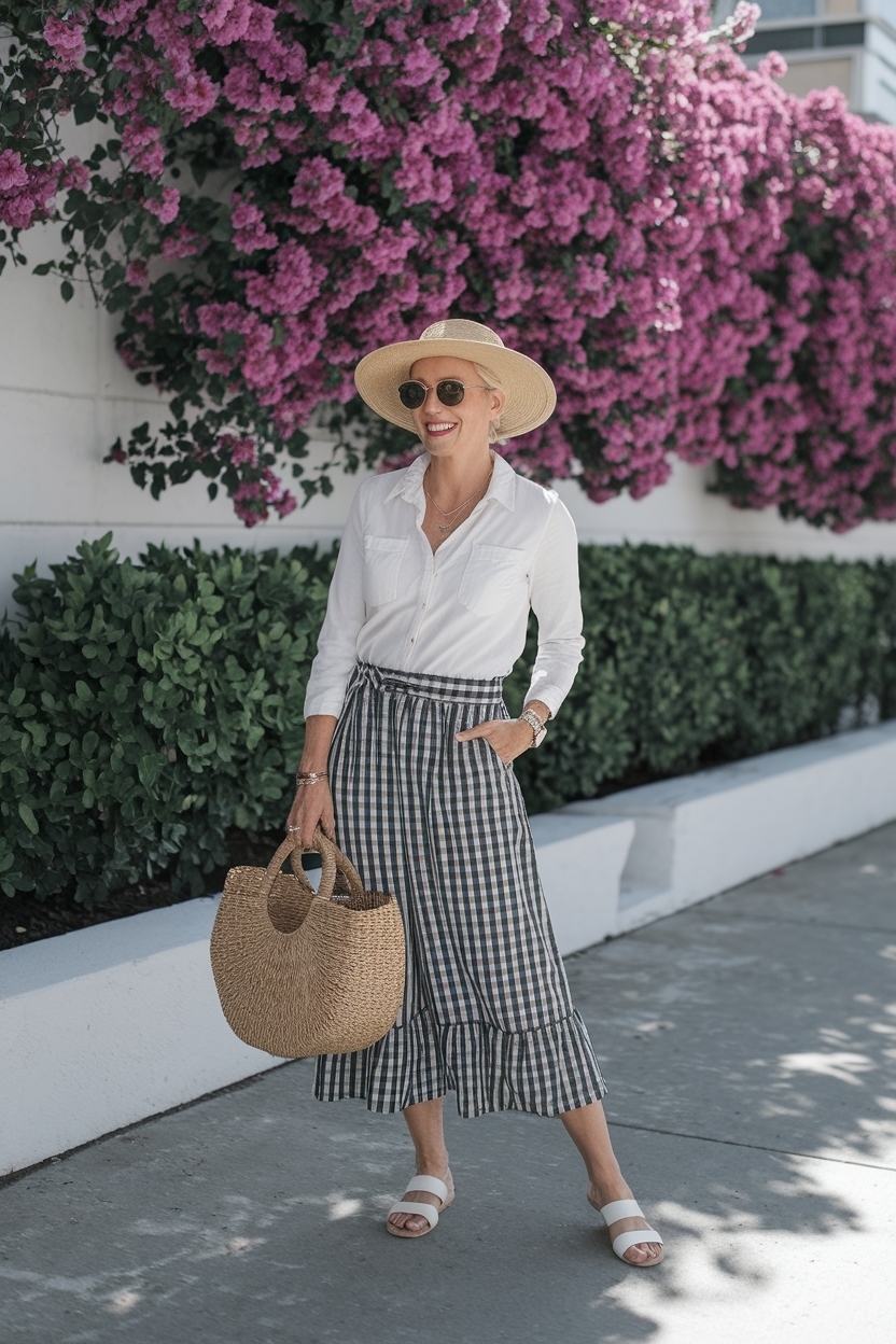 Casual Late Summer Outfits for Women Over 50 outfit idea