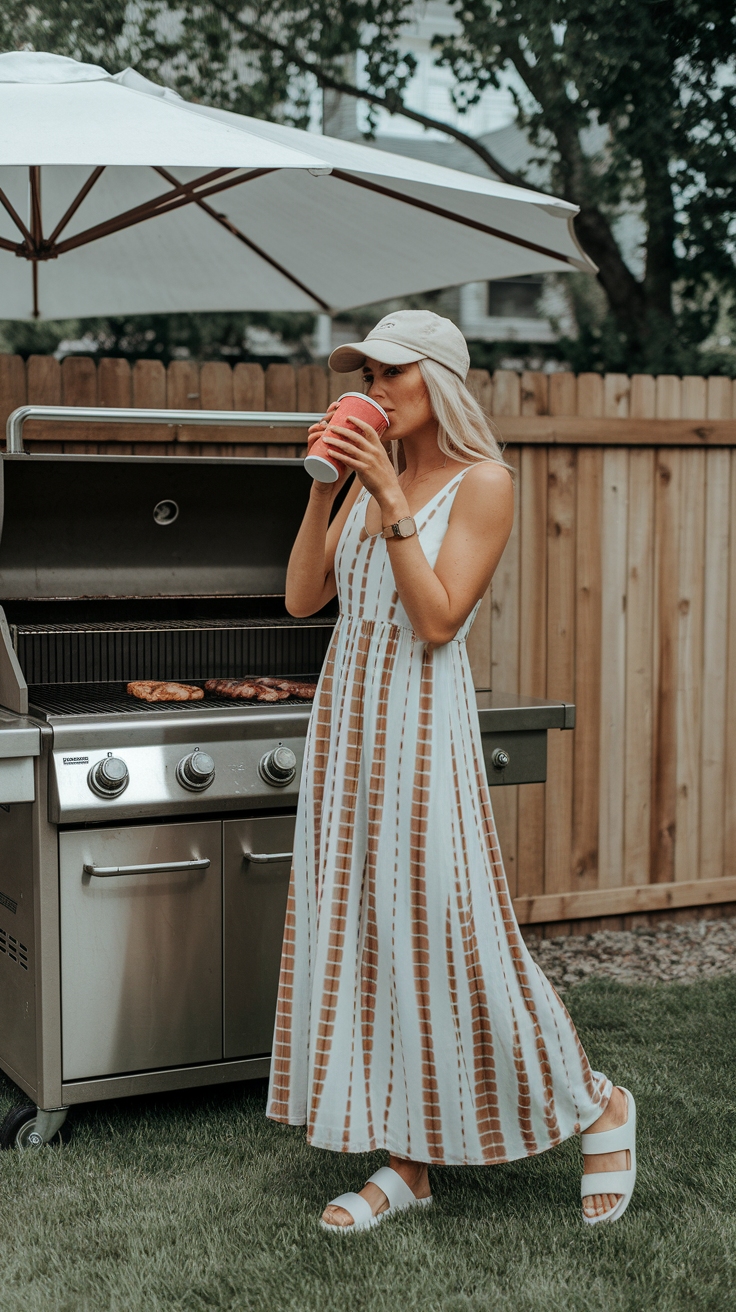 Casual Maxi Dresses Summer Trends You Need to Know outfit idea