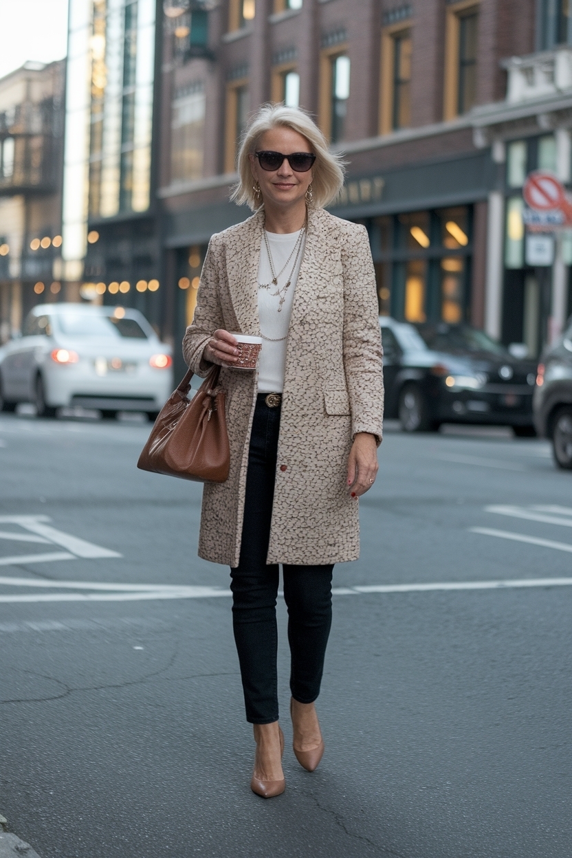 Casual Night Out Outfit Women Over 40: Chic Inspirations outfit idea