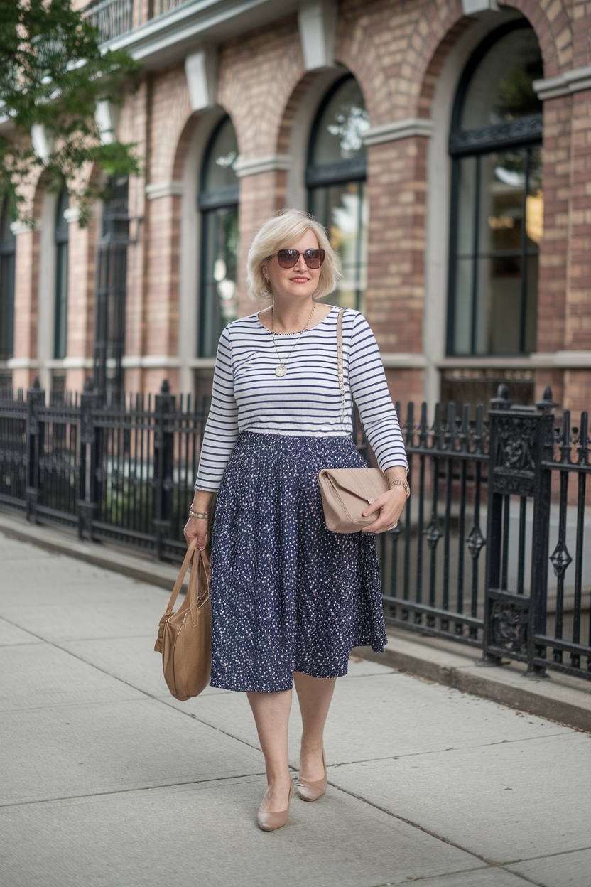 Casual Outfits for Midsize Women Over 50: Trendy Picks outfit idea