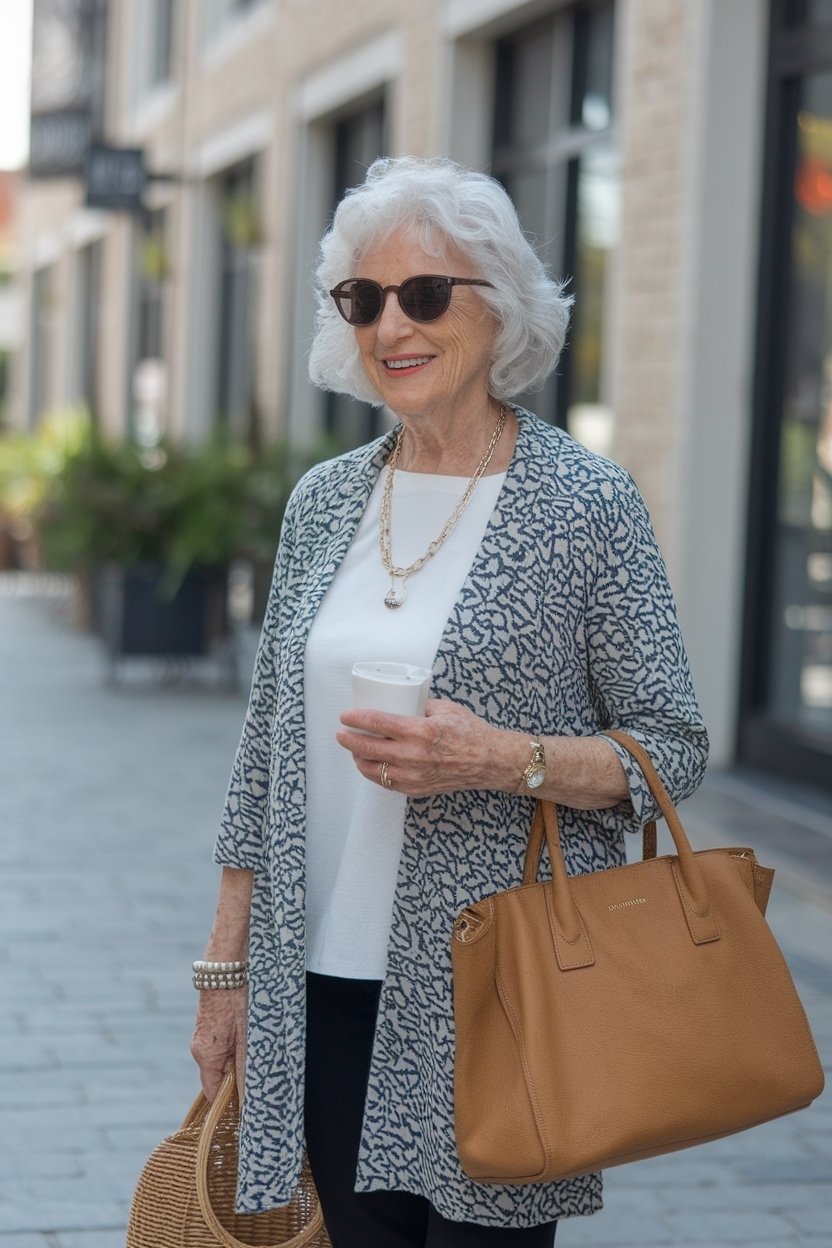 Casual Outfits for Women Over 70 Years Old: Timeless Looks outfit idea
