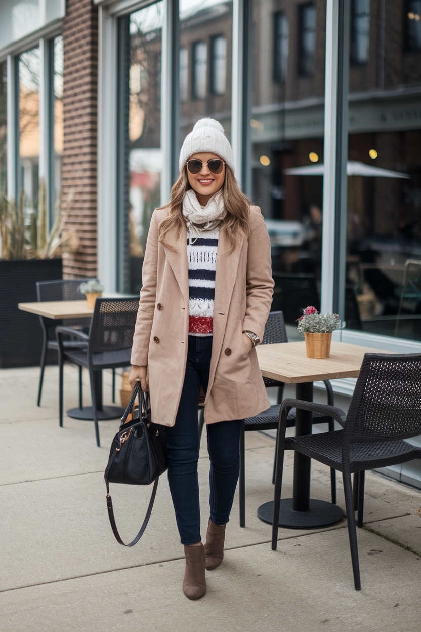 Casual Winter Brunch Outfit: Comfort Meets Style outfit idea