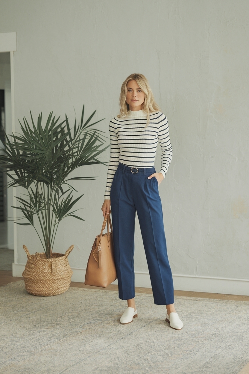 Effortless Casual Work Outfits Women Office: Easy Combinations outfit idea