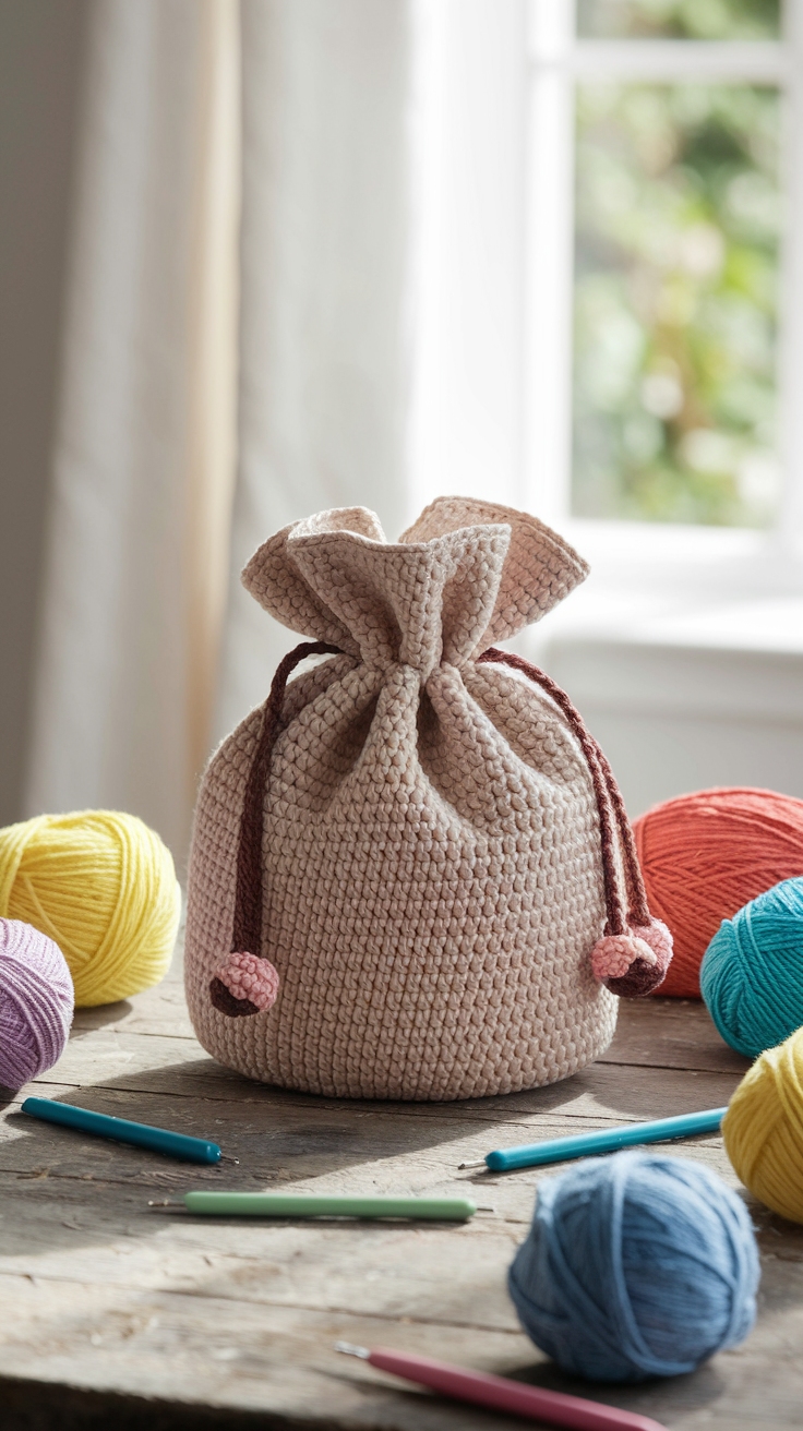 Charming Charm Bag Crochet Techniques to Try outfit idea
