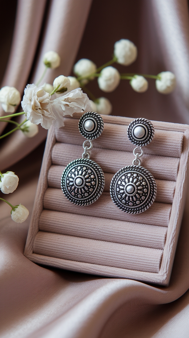 Statement Charm Dangle Earrings for Bold Looks outfit idea