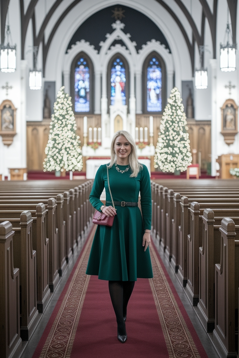 Christmas Church Outfit Women Classy: Sophisticated Styles outfit idea