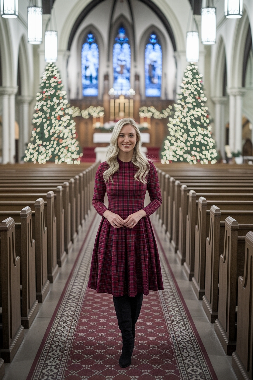 Christmas Church Outfit Women: Chic Options outfit idea